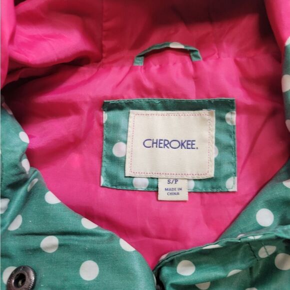 Cherokee polka dot raincoat S - Picture 4 of 5